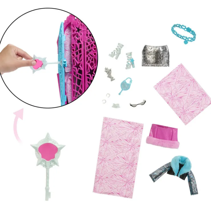 Conjunto de Juego de Catty Noir de Skulltimate Secrets Hauntlywood Mysteries>Monster high Hot