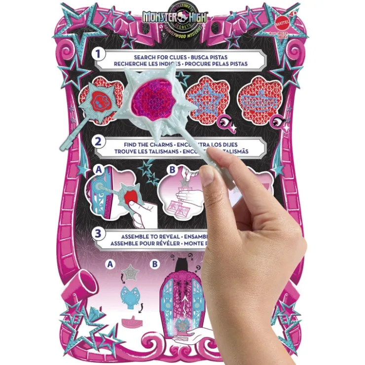 Conjunto de Juego de Catty Noir de Skulltimate Secrets Hauntlywood Mysteries>Monster high Hot