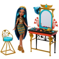 Conjunto Self-Scare Day con Muñeca Cleo De Nile con Tocador>Monster high Outlet