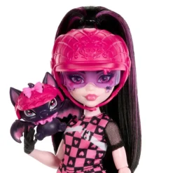 Draculaura con Moto Vampirística y Mascota><noscript><img width=