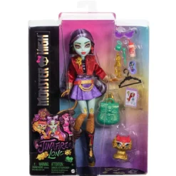 Jinafire Long Muñeca, Chica Dragón con Perrito Mascota Cloudy Yun Yun y 7 Accesorios>Monster high Sale