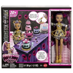 Kit de Pastelería de la Colección Cumplespantos de con Muñeca Clawdeen Wolf>Monster high Hot