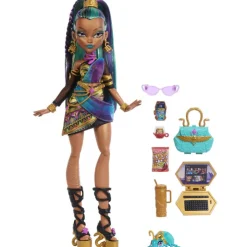 Muñeca Nefera De Nile con Escarabajo Mascota Lavish y Accesorios>Monster high Outlet