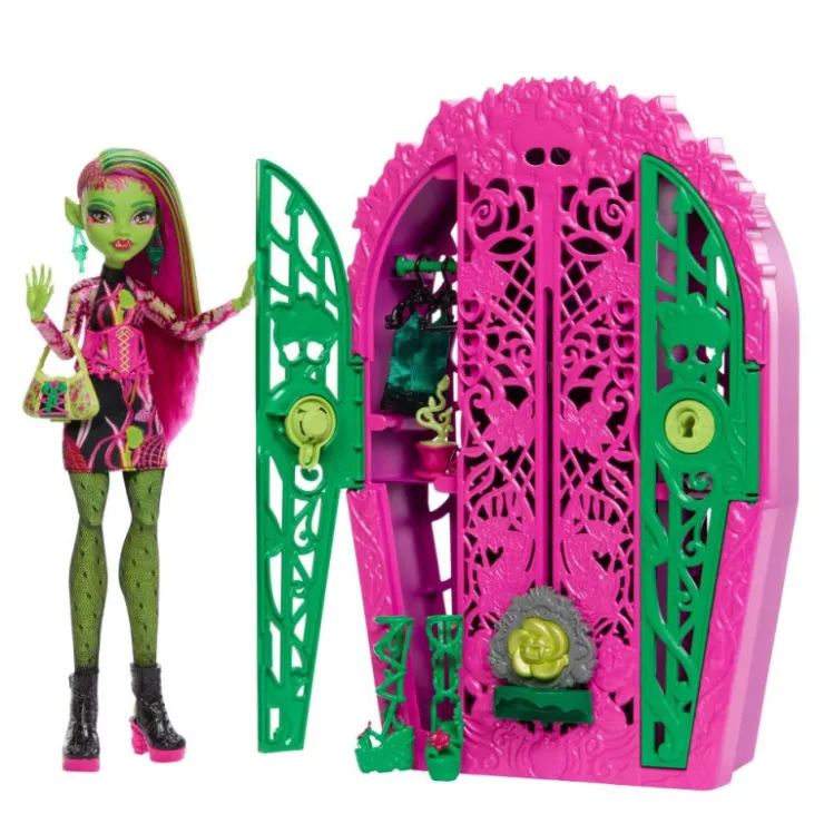 Skulltimate Secrets Jardín Misterioso Venus McFlytrap Conjunto de Muñeca y Accesorios>Monster high Sale