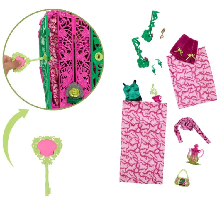 Skulltimate Secrets Jardín Misterioso Venus McFlytrap Conjunto de Muñeca y Accesorios>Monster high Sale