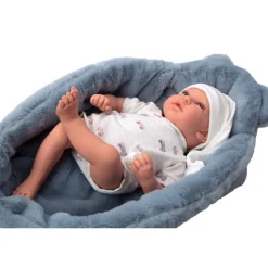 Muñeca Arias Andie Azul con Cuna 40 cm><noscript><img width=