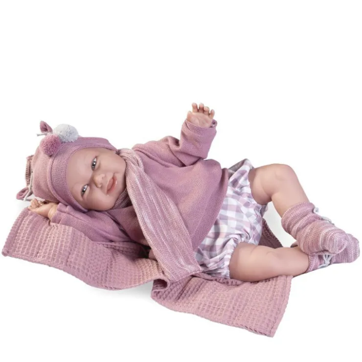 Muñecas Antonio Juan Mi Primer Reborn Martina Mantita>Munecas antonio juan