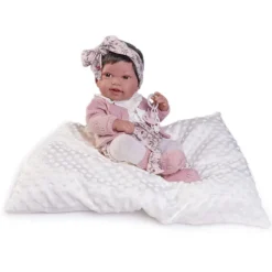 Muñecas Antonio Juan Recién Nacida Pipa con Pendientes y Cojín Algodón><noscript><img width=