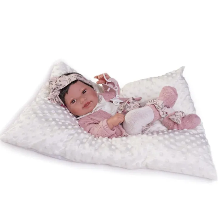 Muñecas Antonio Juan Recién Nacida Pipa con Pendientes y Cojín Algodón>Munecas antonio juan Best