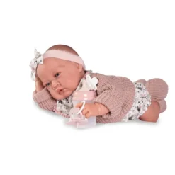 Muñecas Antonio Juan Recién Nacida Lúa Bolitas Babero Cuerpo con Relleno Especial><noscript><img width=