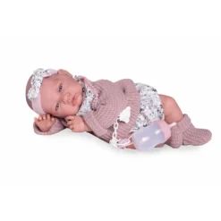 Muñecas Antonio Juan Recién Nacida Lúa Bolitas Babero Cuerpo con Relleno Especial><noscript><img width=
