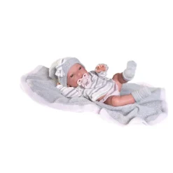 Muñecas Antonio Juan Recién Nacida Baby Toneta con Toquilla de Punto><noscript><img width=