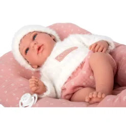 Muñecas Arias Elegance Andie Rosa con Cojín 40 cm><noscript><img width=