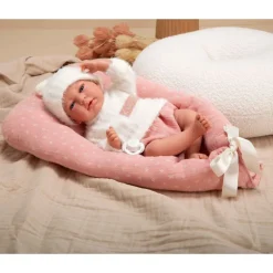 Muñecas Arias Elegance Andie Rosa con Cojín 40 cm><noscript><img width=