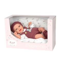 Muñecas Arias Elegance Gadi Granate con Cojín 35 cm>Munecas arias Clearance