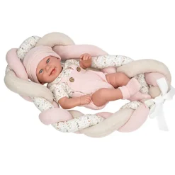Muñecas Arias Elegance Zoe Rosa con Cojín 42 cm><noscript><img width=