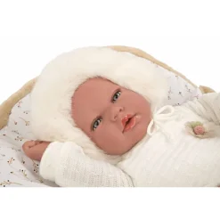 Muñecas Arias Reborn Alejandra Beige con Saco de Dormir><noscript><img width=