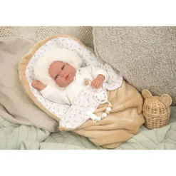Muñecas Arias Reborn Alejandra Beige con Saco de Dormir><noscript><img width=