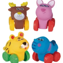 4 Animalitos Blanditos con Ruedas Varios Modelos>Nenittos Hot