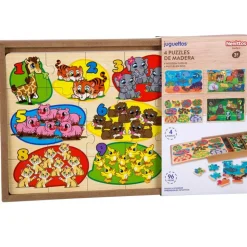 4 Puzzles de Madera>Nenittos New