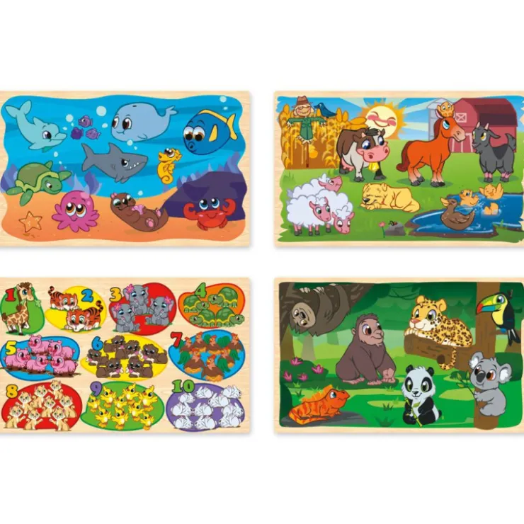 4 Puzzles de Madera>Nenittos New