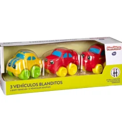 3 Vehículos Blanditos Varios Modelos>Nenittos Online