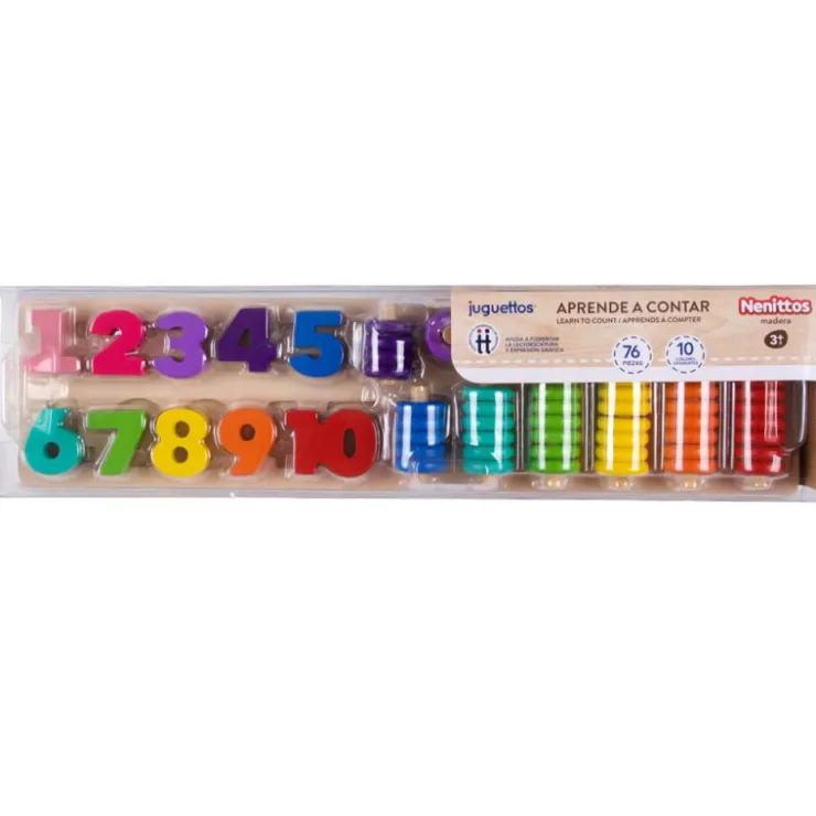 Aprende a Contar de Madera 76 Piezas>Nenittos Hot
