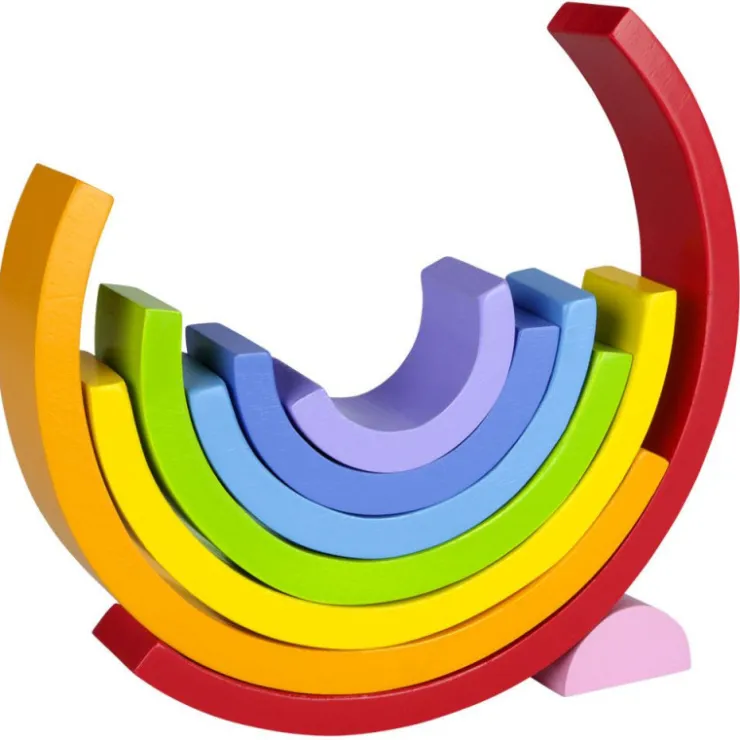 Arcoíris de Madera 8 Piezas>Nenittos Discount