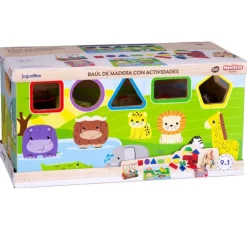 Baúl de Madera con Actividades>Nenittos Best