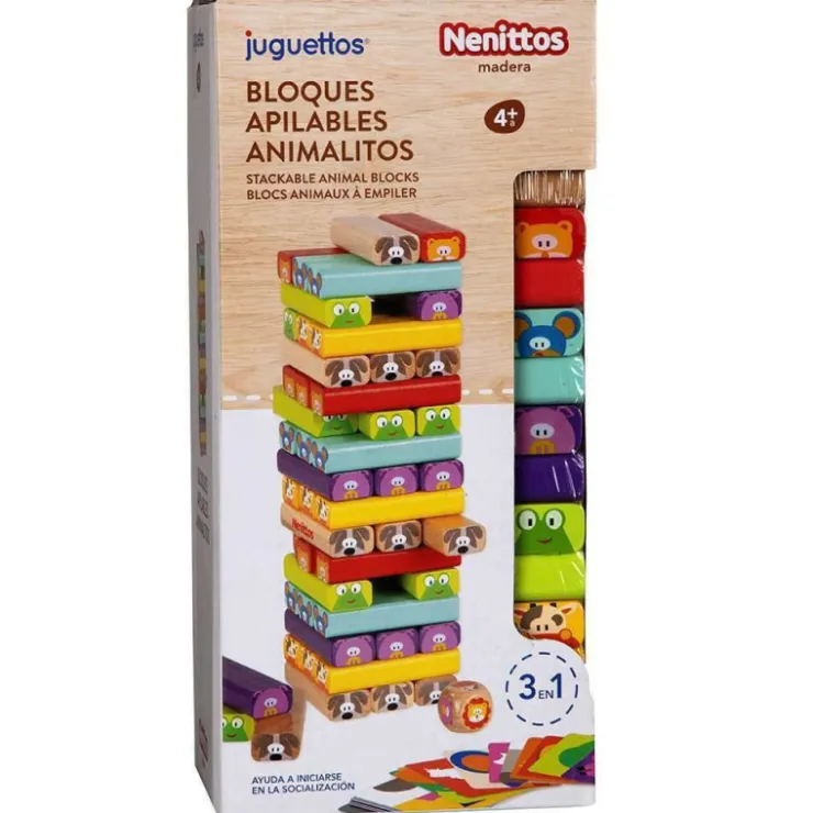 Bloques Apilables Animalitos>Nenittos Hot