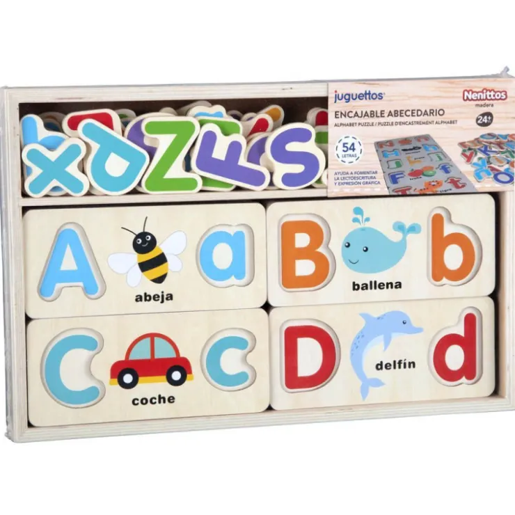 Encajable Abecedario 54 Letras>Nenittos Discount