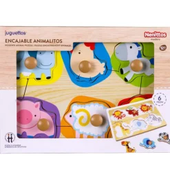 Encajable Animalitos 6 Piezas Varios Modelos><noscript><img width=