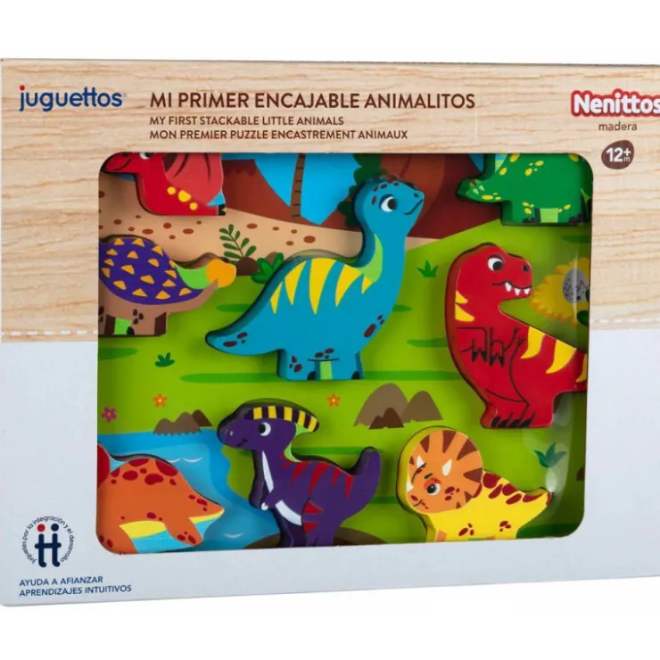 Encajable Dinosaurios 8 Piezas>Nenittos Outlet