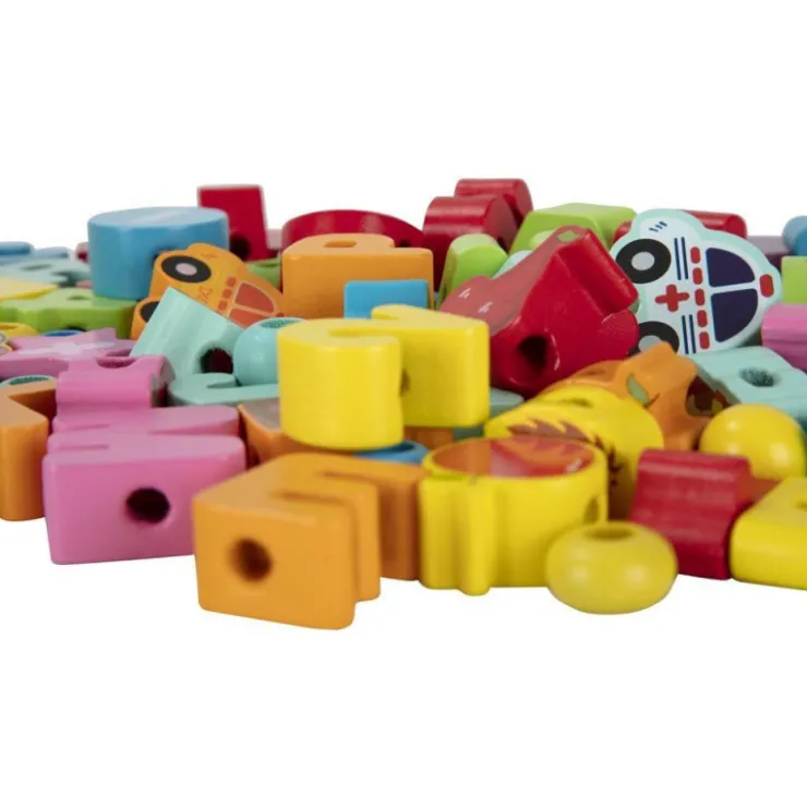 Enlazar Cuentas de Madera 100 Piezas>Nenittos Best