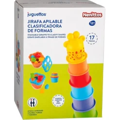 Jirafa Apilable Clasificadora de Formas>Nenittos Sale