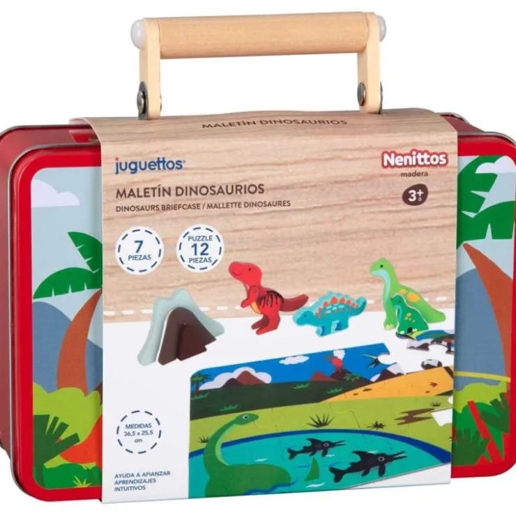 Maletín Dinosaurios>Nenittos Outlet