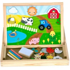 Pizarra Magnética 2 en 1><noscript><img width=