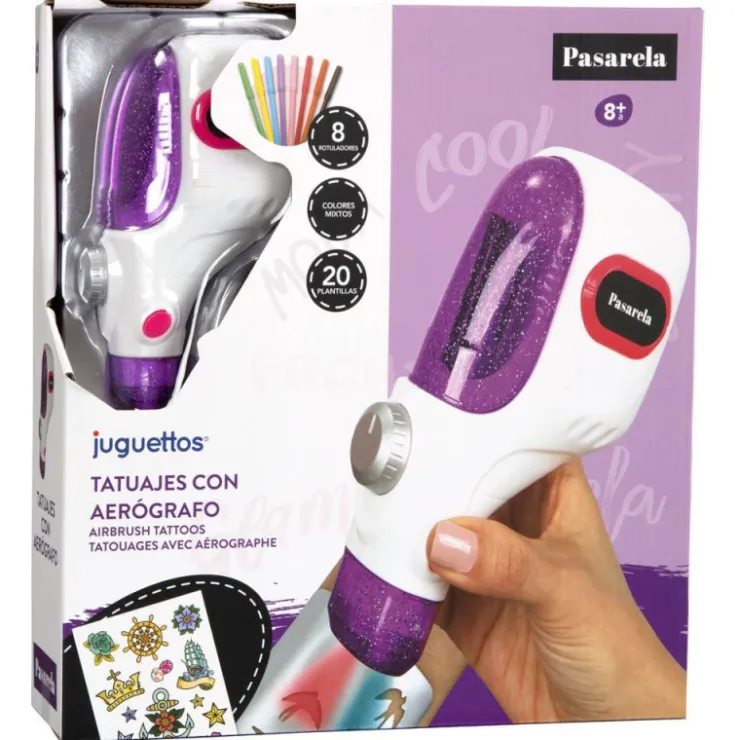 Tatuajes con Aerógrafo>Pasarela Sale