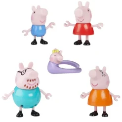Pack 5 Figuras Peppa y su Familia de 5><noscript><img width=
