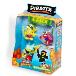 Piratix Wild Kingdom Pack 4 Figuras Varios Modelos> Outlet