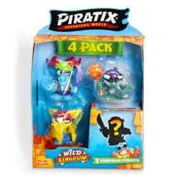 Piratix Wild Kingdom Pack 4 Figuras Varios Modelos><noscript><img width=