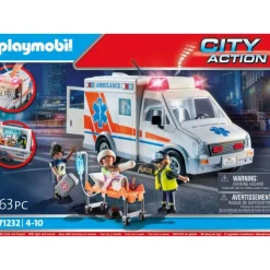 City Action Ambulancia - 71232>Playmobil New
