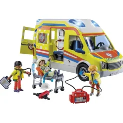 City Life Ambulancia con Luz y Sonido - 71202>Playmobil Sale