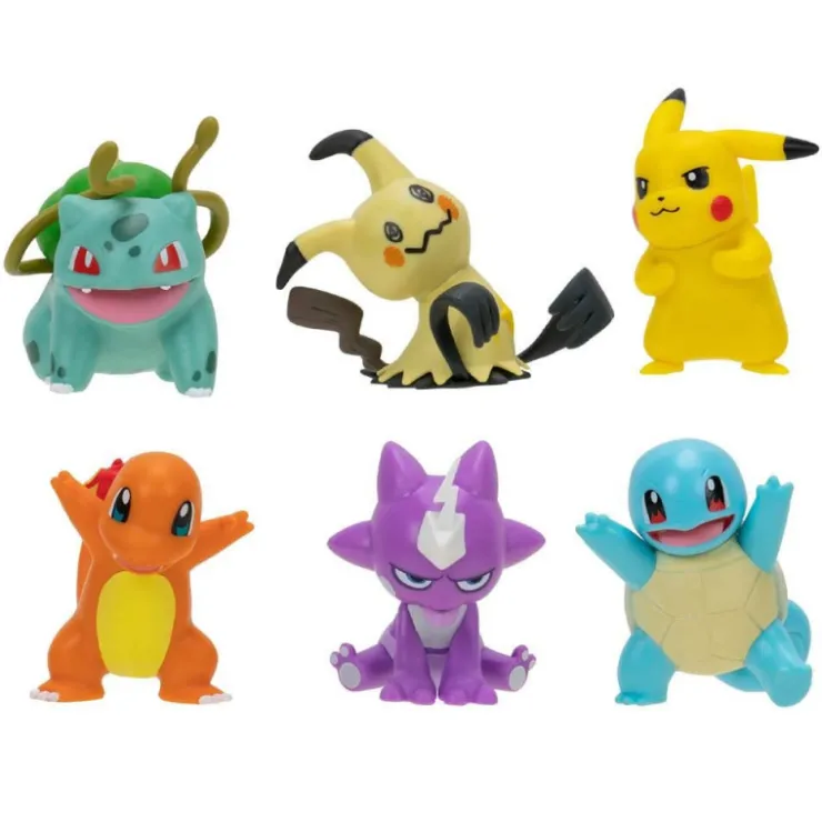 Pokémon Multipack 6 Figuras>Pokemon Discount