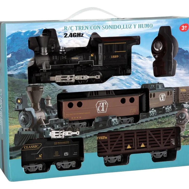 Radio Control Tren con Sonido, Luz y Humo>Otras marcas