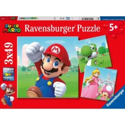 Ravensburger Puzzle 3 x 49 Piezas>Super mario Hot