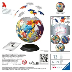 Ravensburger Puzzle 3D 72 Piezas Pokémon Poke Ball><noscript><img width=