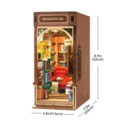 Robotime Bookstore Maqueta de Madera><noscript><img width=
