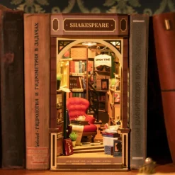 Robotime Bookstore Maqueta de Madera><noscript><img width=