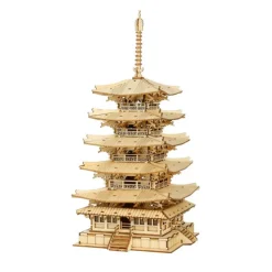 Robotime Five Storied Pagoda Maqueta de Madera> New